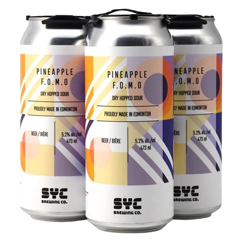 SYC PINEAPPLE FOMO SOUR 473ML 4PK CAN