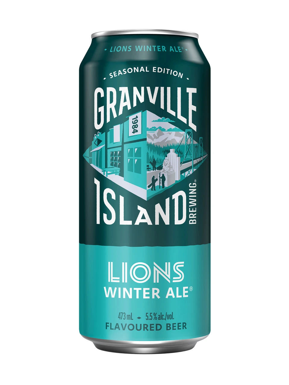 GRANVILLE ISLAND LIONS WINTER ALE 473ML CAN
