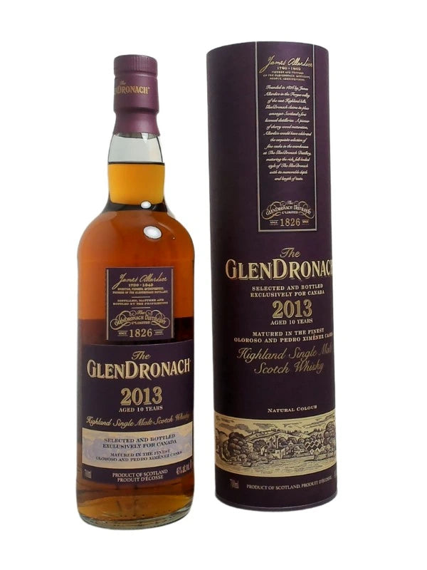 GLENDRONACH 10YR VINTAGE SINGLE MALT SCOTCH 700ML