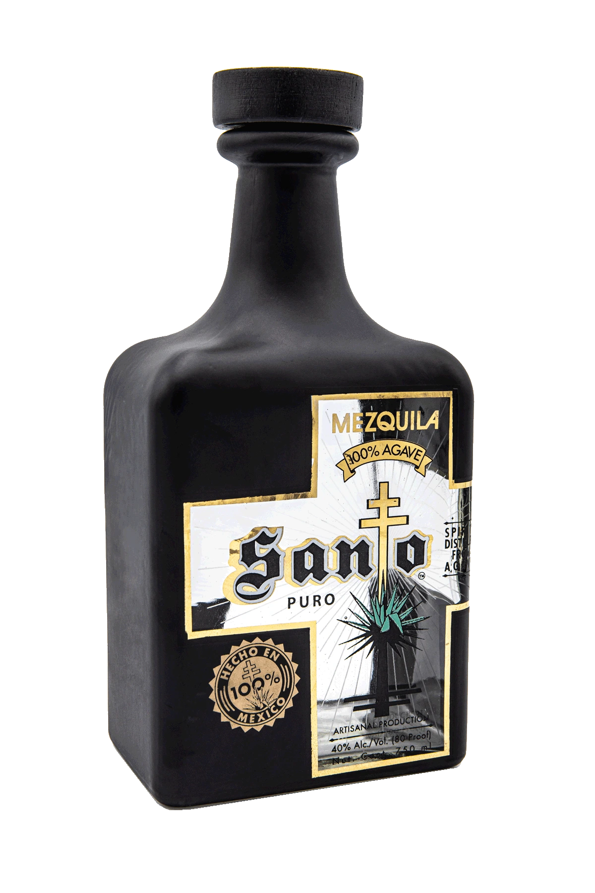SANTOS PURO MEZQUILA 750ML