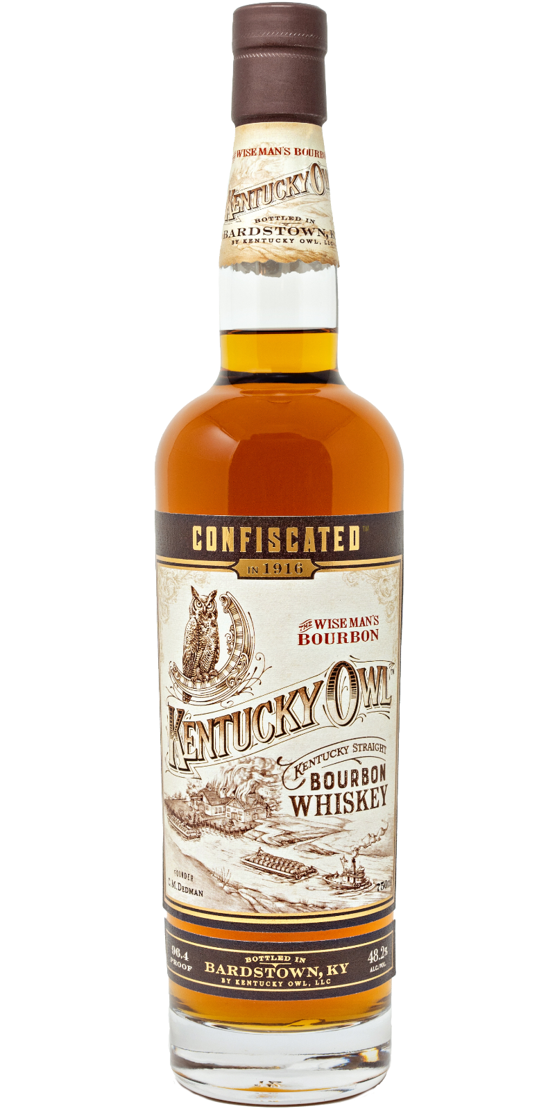 KENTUCKY OWL CONFISCATED BOURBON WHISKEY 750ML @ Airdrie [1027598]