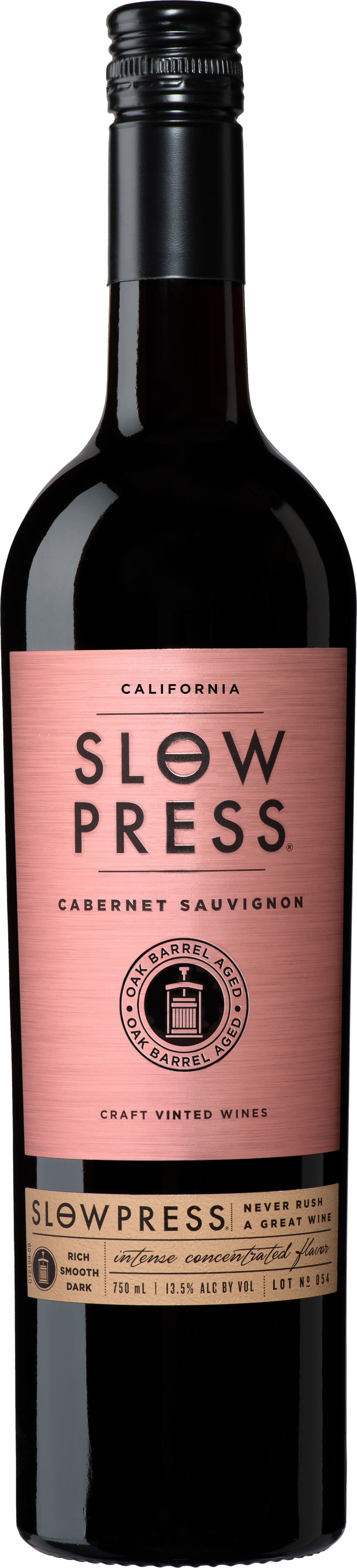 SLOW PRESS CABERNET SAUVIGNON 750ML