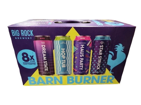 BIG ROCK BARN BURNER MIXER 473ML 8PK CAN