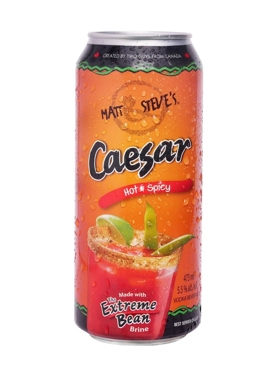 MATT & STEVES CAESAR HOT & SPICY 473ML CAN @ Kelowna [1027994]