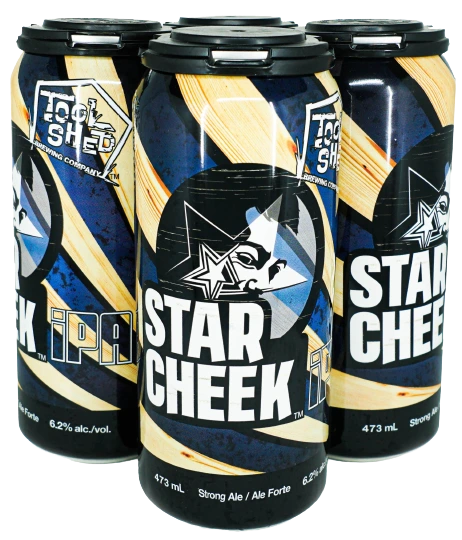 TOOL SHED STAR CHEEK IPA 473ML 4PK CAN