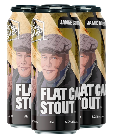 TOOL SHED FLAT CAP STOUT 473ML 4PK CAN