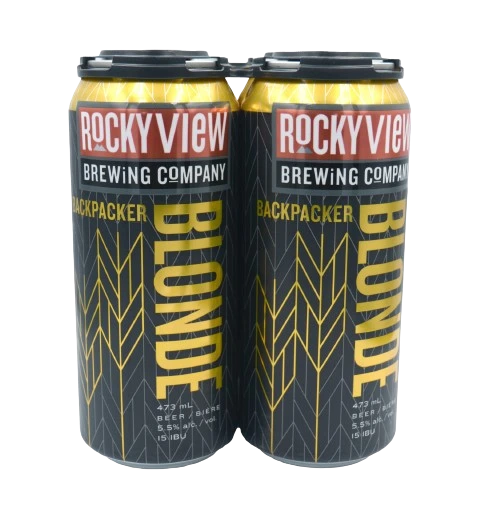 ROCKY VIEW BLONDE 473ML 4PK CAN