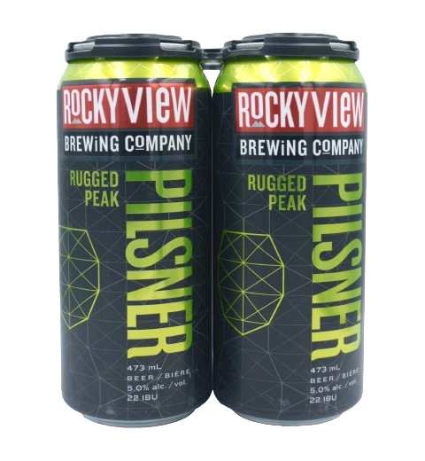 ROCKY VIEW PILSNER 473ML 4PK CAN