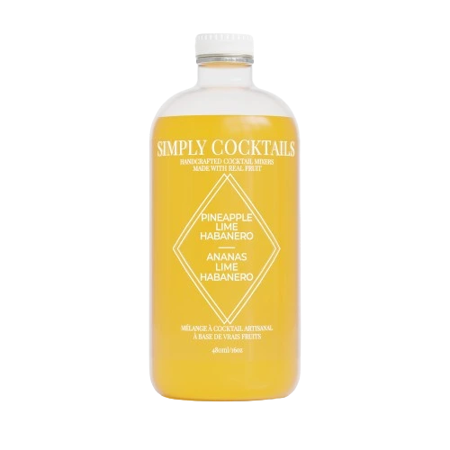 SIMPLY COCKTAILS PINEAPPLE LIME HABANERO 480ML
