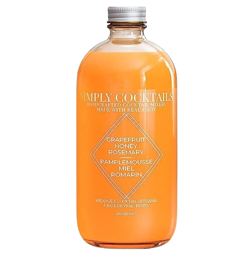 SIMPLY COCKTAILS GRAPEFRUIT HONEY ROSEMARY 480ML