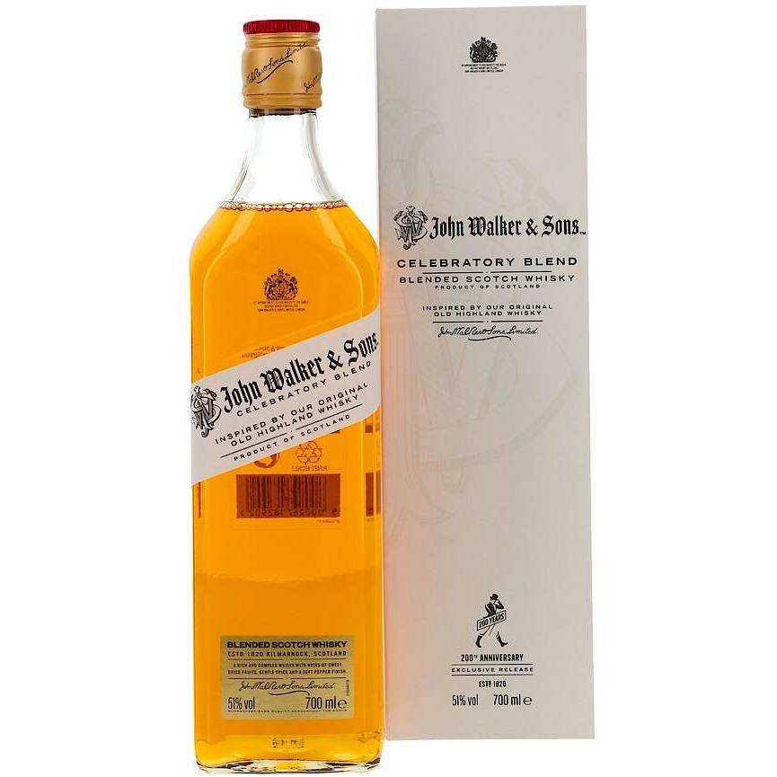 JOHN WALKER & SONS CELEBRATORY BLEND WHISKY 750ML