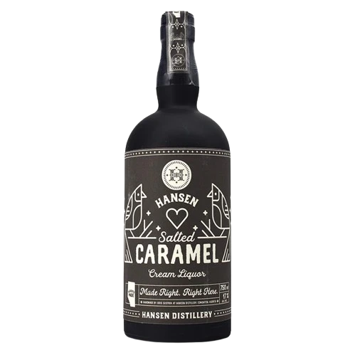 HANSEN SALTED CARAMEL CREAM LIQUEUR 750ML