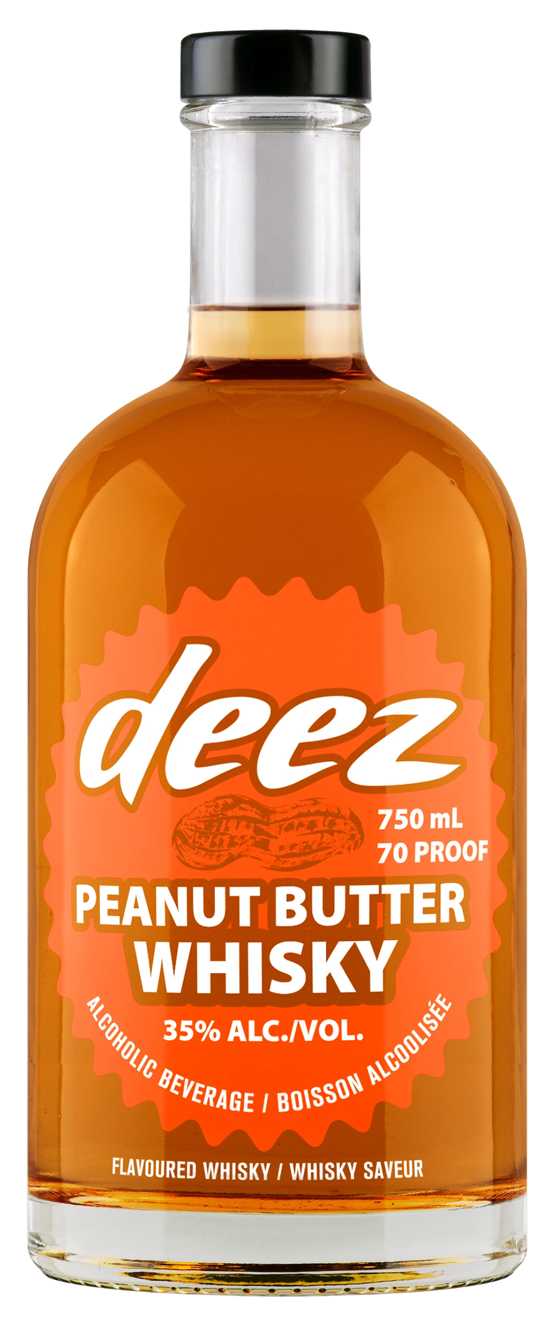 DEEZ PEANUT BUTTER WHISKY 750ML