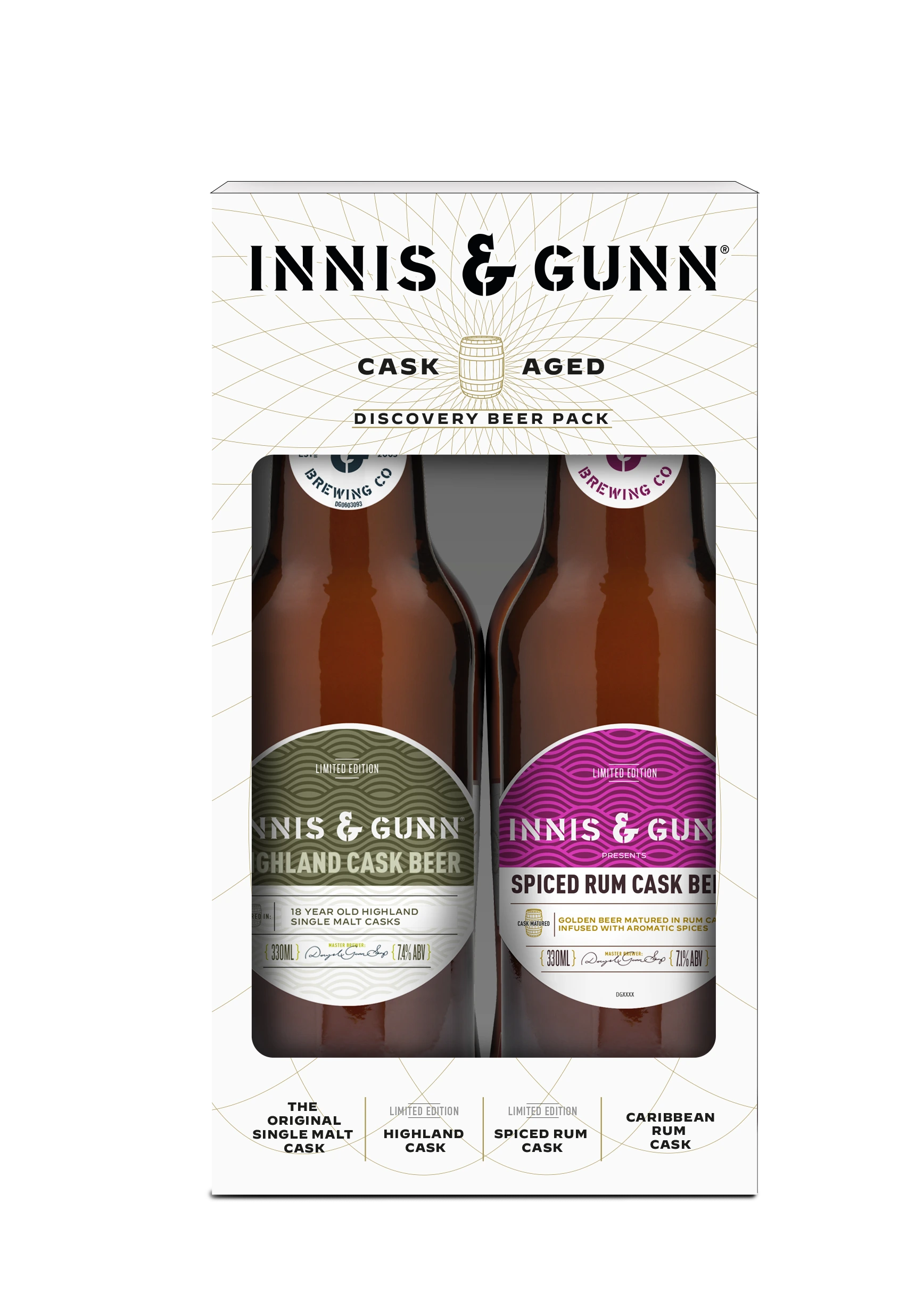INNIS & GUNN HOLIDAY GIFT PACK 330ML 4PK BT @ Sage Hill [1028436]