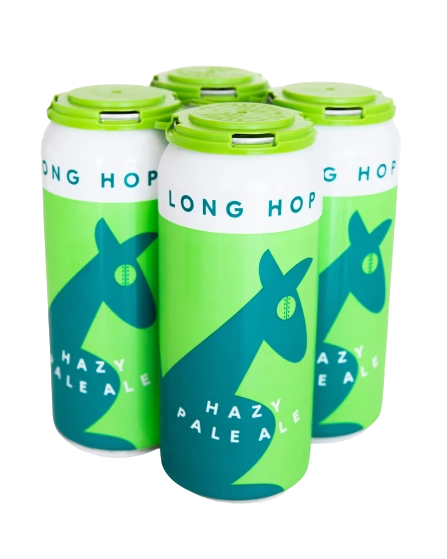LONG HOP HAZY PALE ALE 473ML 4PK CAN