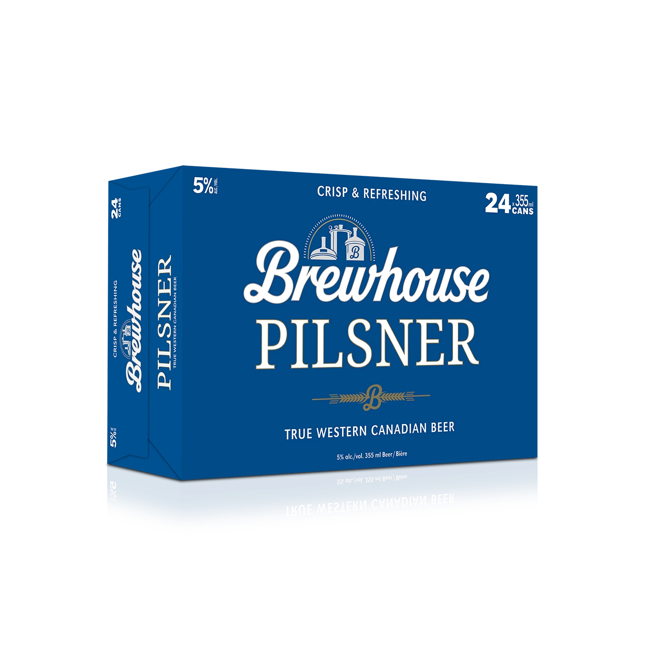 BREWHOUSE PILSNER 355ML 24PK CAN