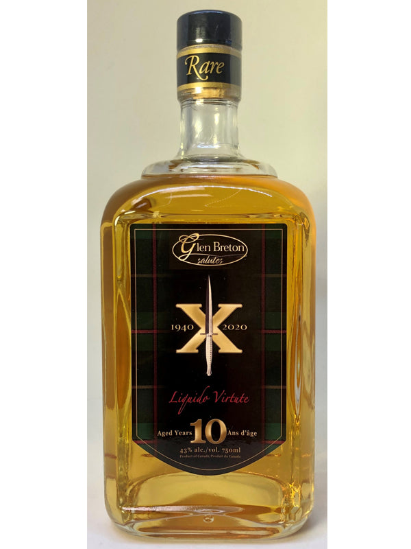 GLEN BRETON SOE SINGLE MALT CANADIAN WHISKY 750ML