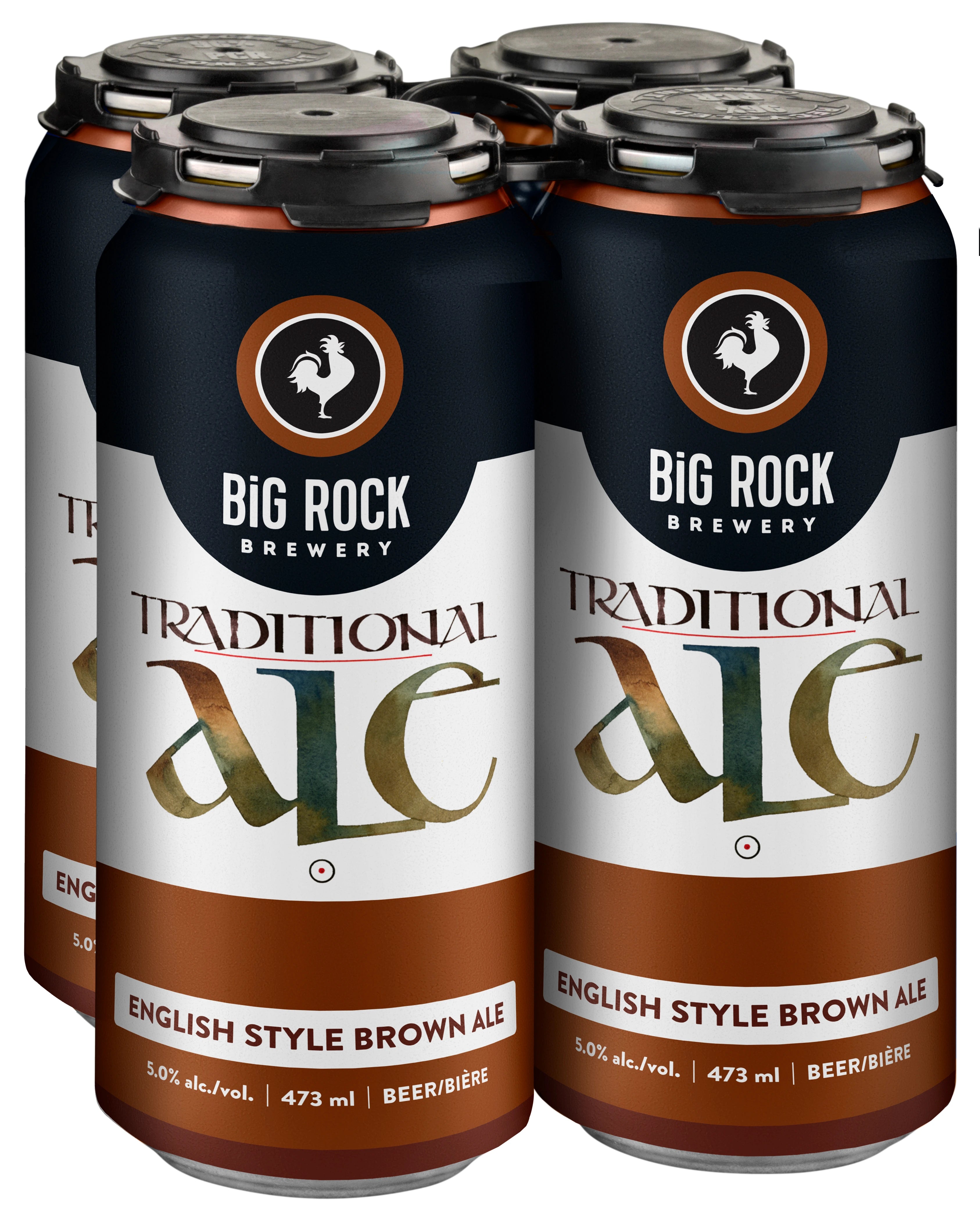 BIG ROCK TRADITIONAL ALE 473ML 4PK CAN
