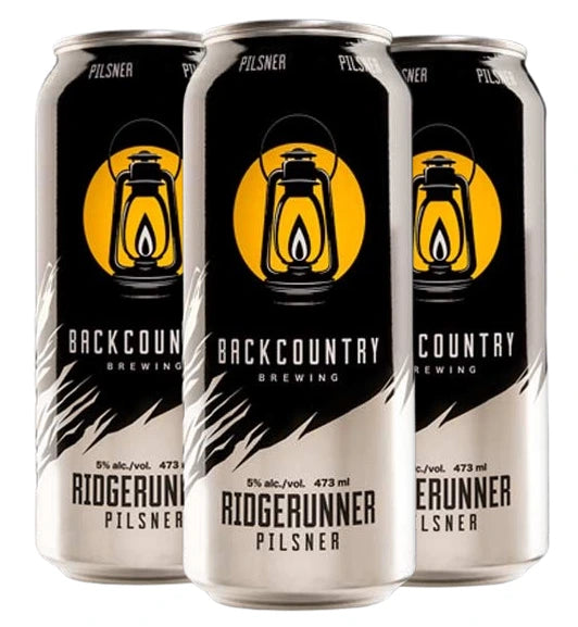 BACKCOUNTRY RIDGERUNNER 473ML 4PK CAN