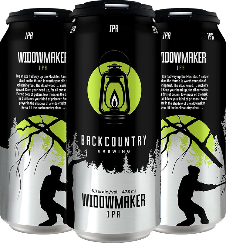 BACKCOUNTRY WIDOWMAKER 473ML 4PK CAN