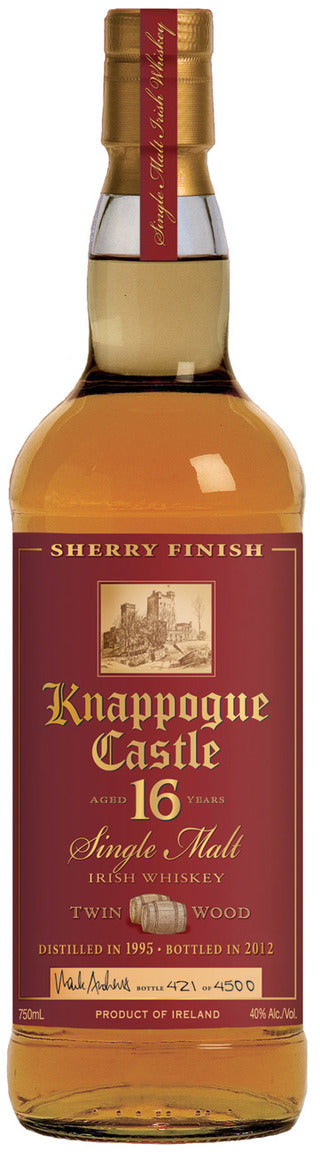 KNAPPOGUE CASTLE 16YR IRISH WHISKEY 750ML