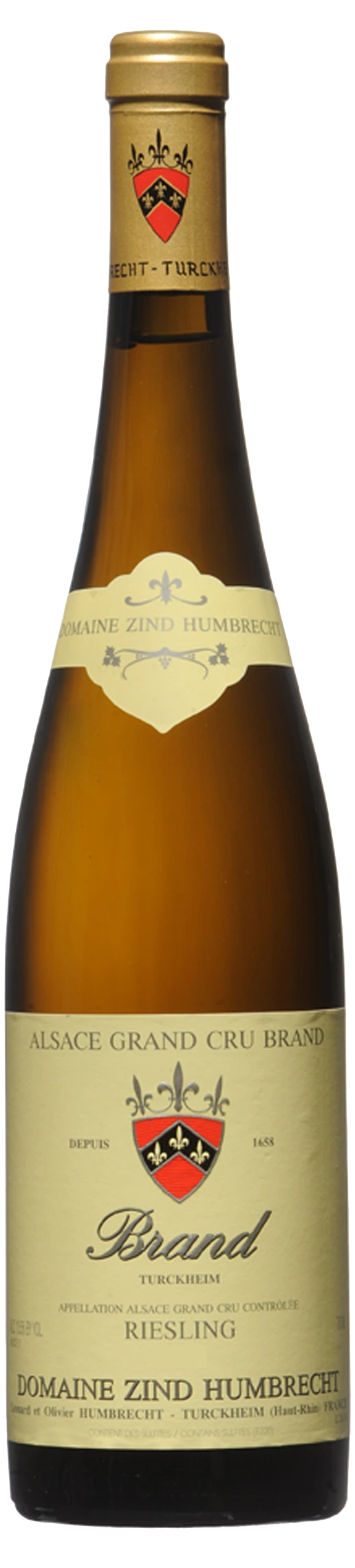 ZIND HUMBRECHT RIESLING BRAND GRAND CRU 750ML @ Deerfoot Meadows [1029611]