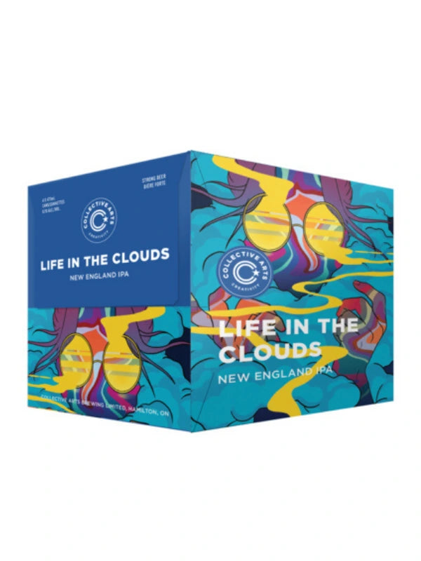COLLECTIVE ARTS LIFE IN THE CLOUDS IPA 473ML 4PK CAN