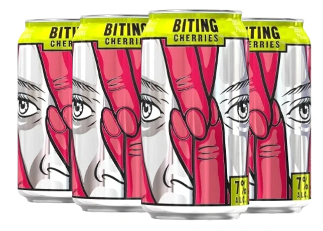 JAW DROP BITING CHERRIES 355ML 6PK CAN