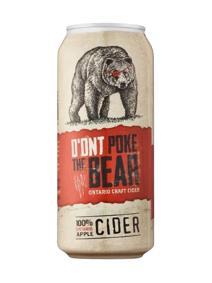 DONT POKE THE BEAR APPLE CIDER 473ML CAN