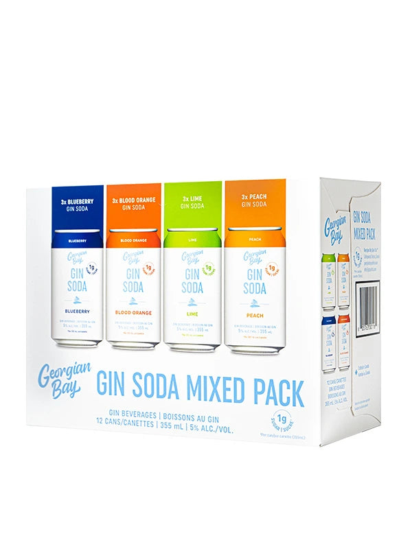 GEORGIAN BAY GIN SODA MIXED PACK 355ML 12PK CAN @ Kelowna [1029735]