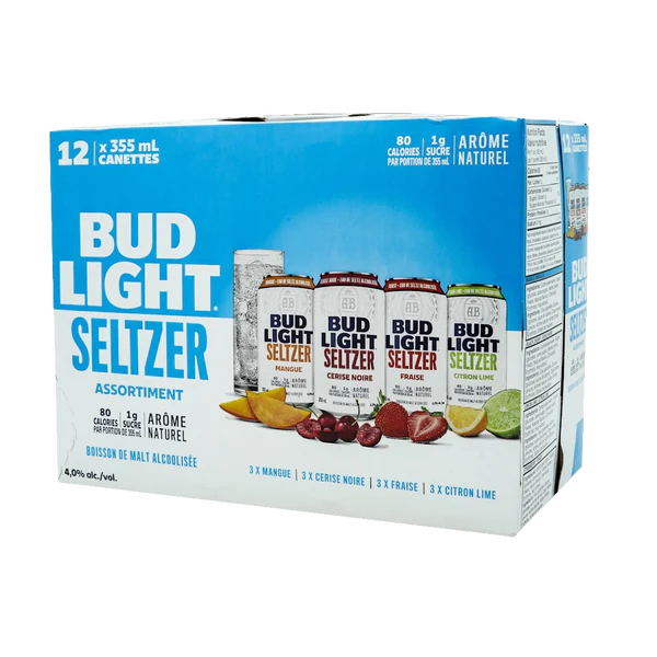 BUD LIGHT SELTZER MIXER 355ML 12PK CAN
