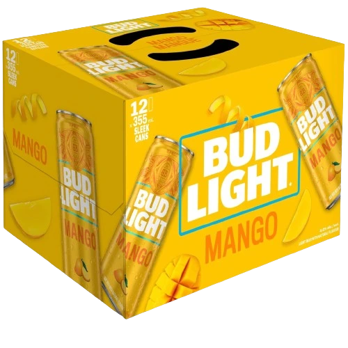 BUD LIGHT MANGO SLEEK 355ML 12PK CAN