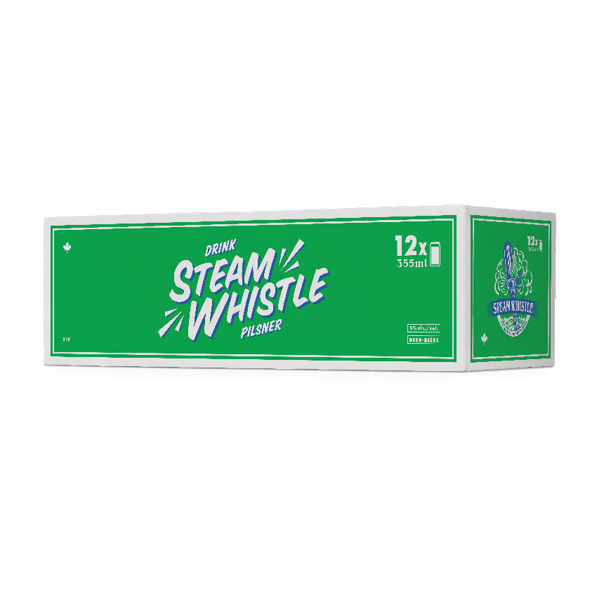 STEAM WHISTLE PREMIUM PILSNER 355ML 12PK CAN