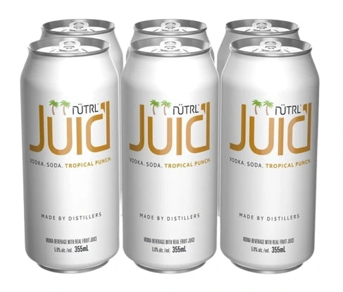 NUTRL VODKA SODA JUIC'D TROPICAL PUNCH 355ML 6PK CAN