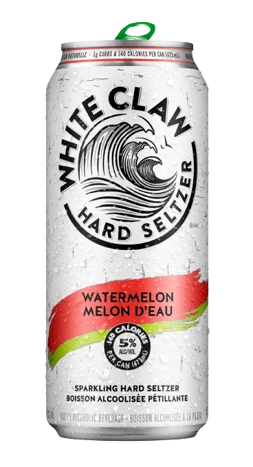 WHITE CLAW HARD SELTZER WATERMELON 473ML CAN