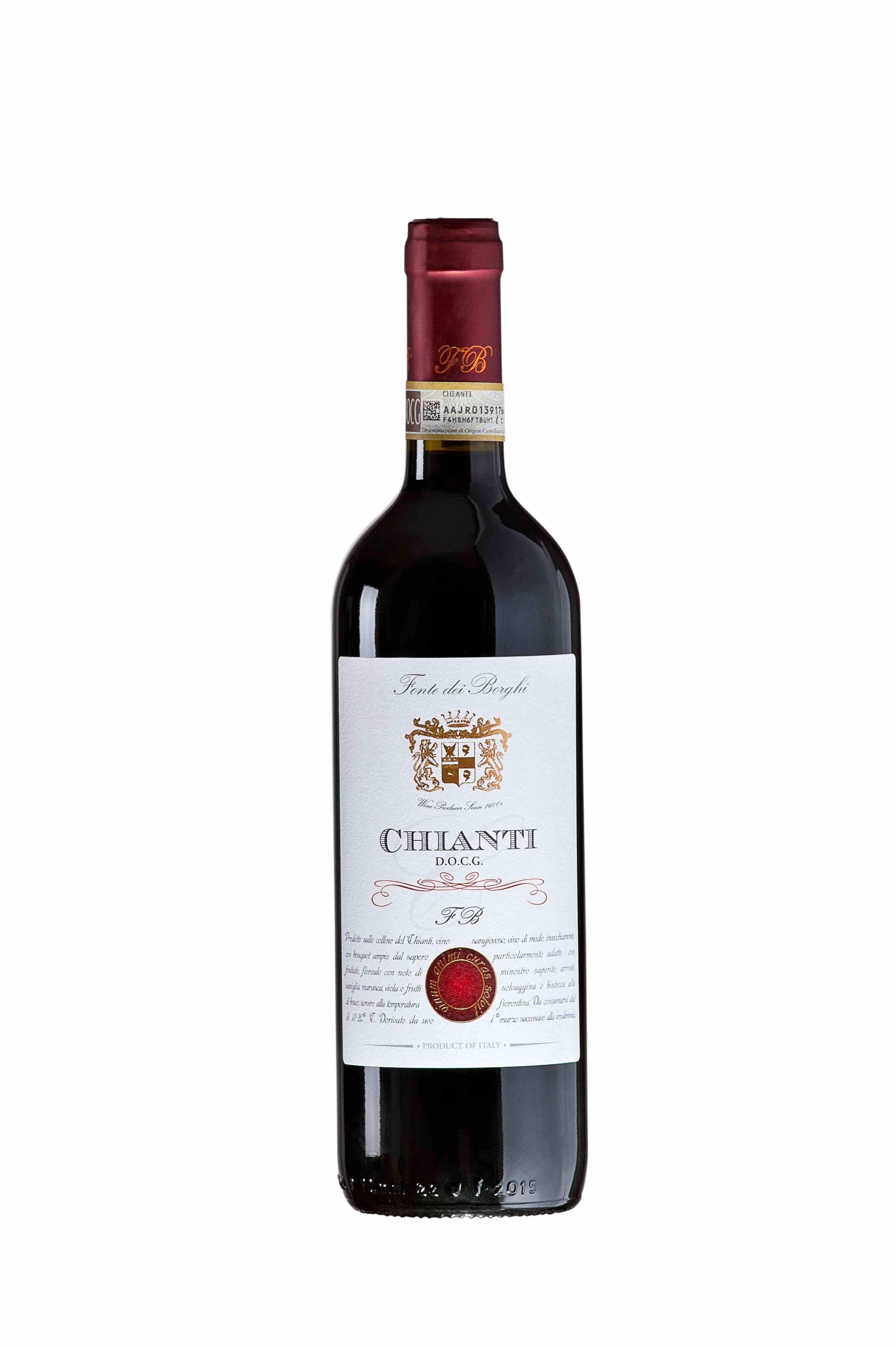FONTE DEI BORGHI CHIANTI DOCG 750ML