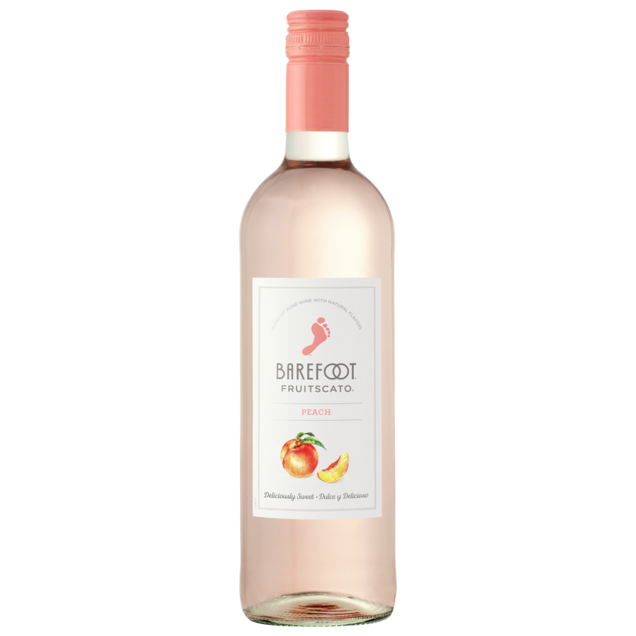 BAREFOOT FRUITSCATO PEACH 750ML BT @ Airdrie [1030102]