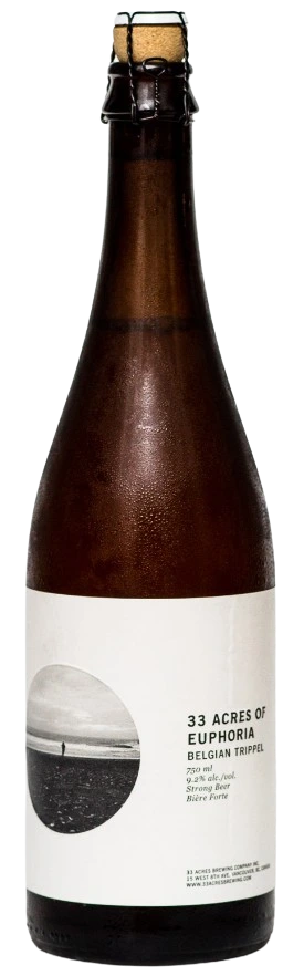 33 ACRES EUPHORIA BELGIAN TRIPEL 750ML BT