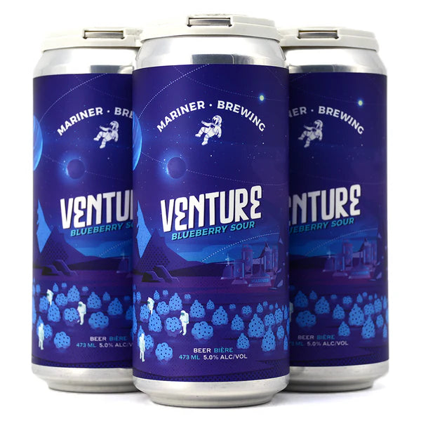 MARINER VENTURE BLUEBERRY SOUR 473ML 4PK CAN