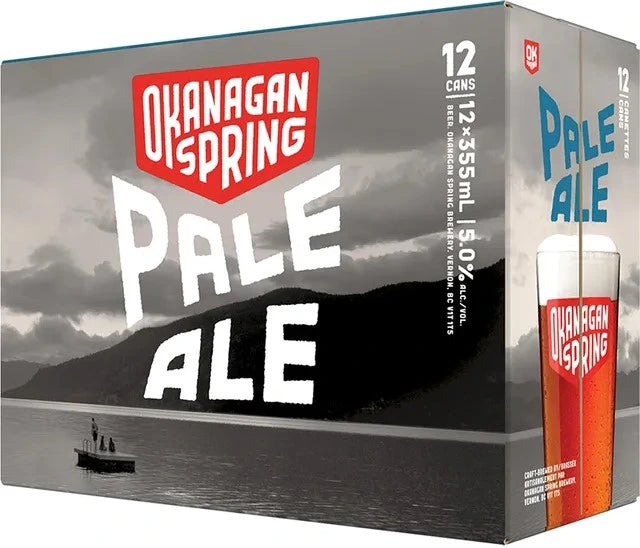 OKANAGAN SPRING PALE ALE 355ML 12PK CAN
