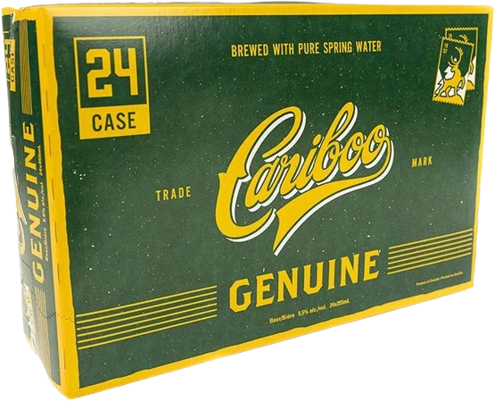 CARIBOO GENUINE DRAFT 355ML 24PK CAN