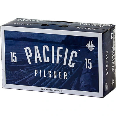 PACIFIC PILSNER 355ML 15PK CAN