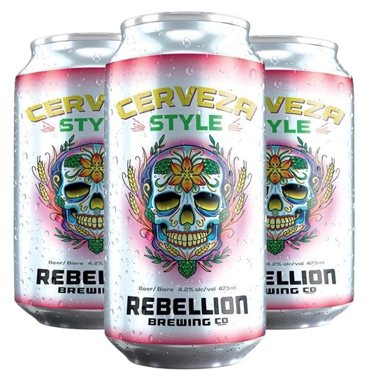 REBELLION CERVEZA 473ML 4PK CAN