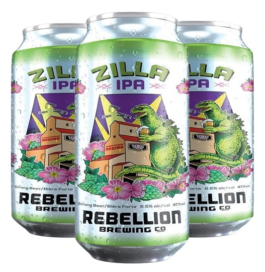 REBELLION ZILLA IPA 473ML 4PK CAN