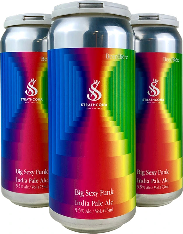 STRATHCONA BIG SEXY FUNK IPA 473ML 4PK CAN