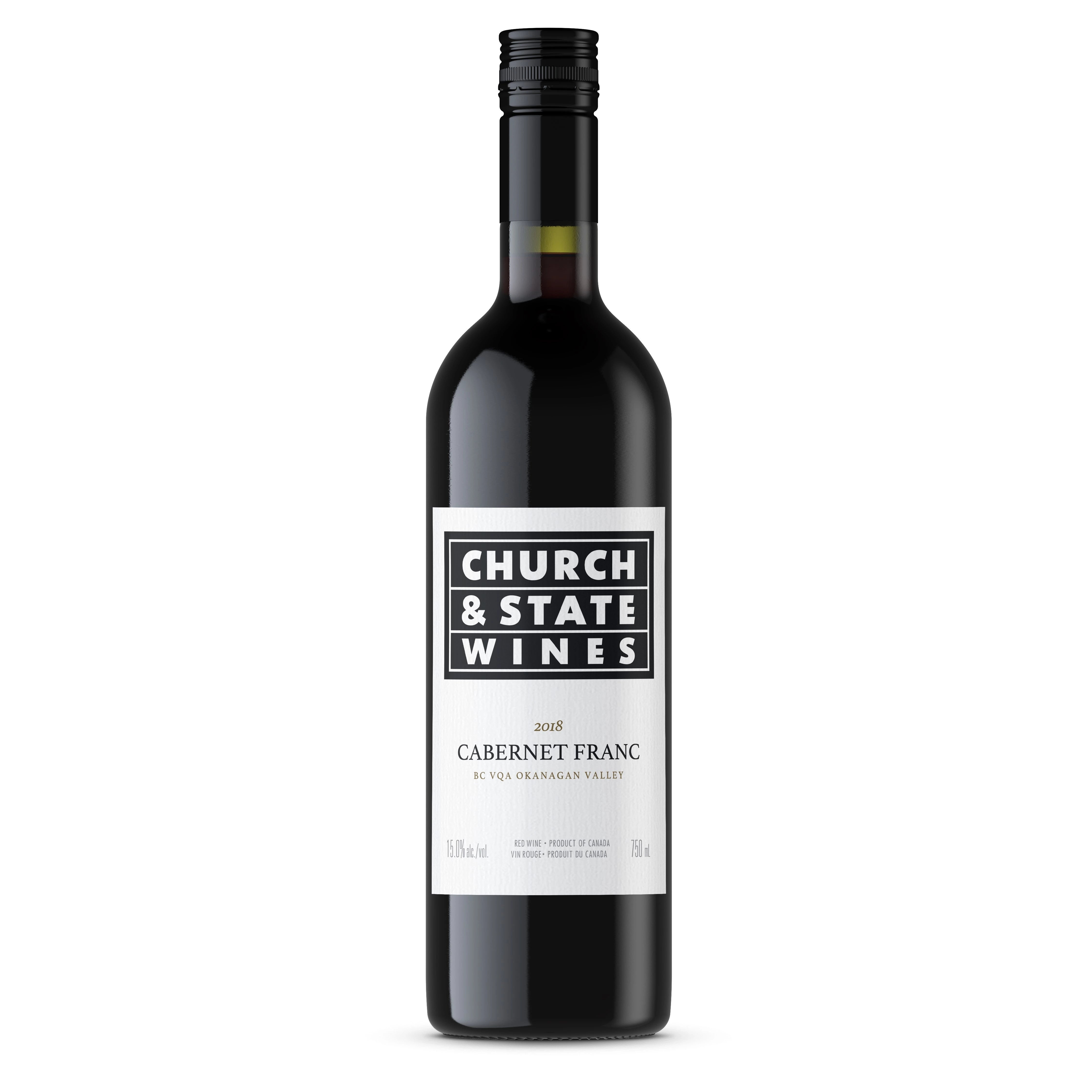CHURCH & STATE CABERNET FRANC 750ML