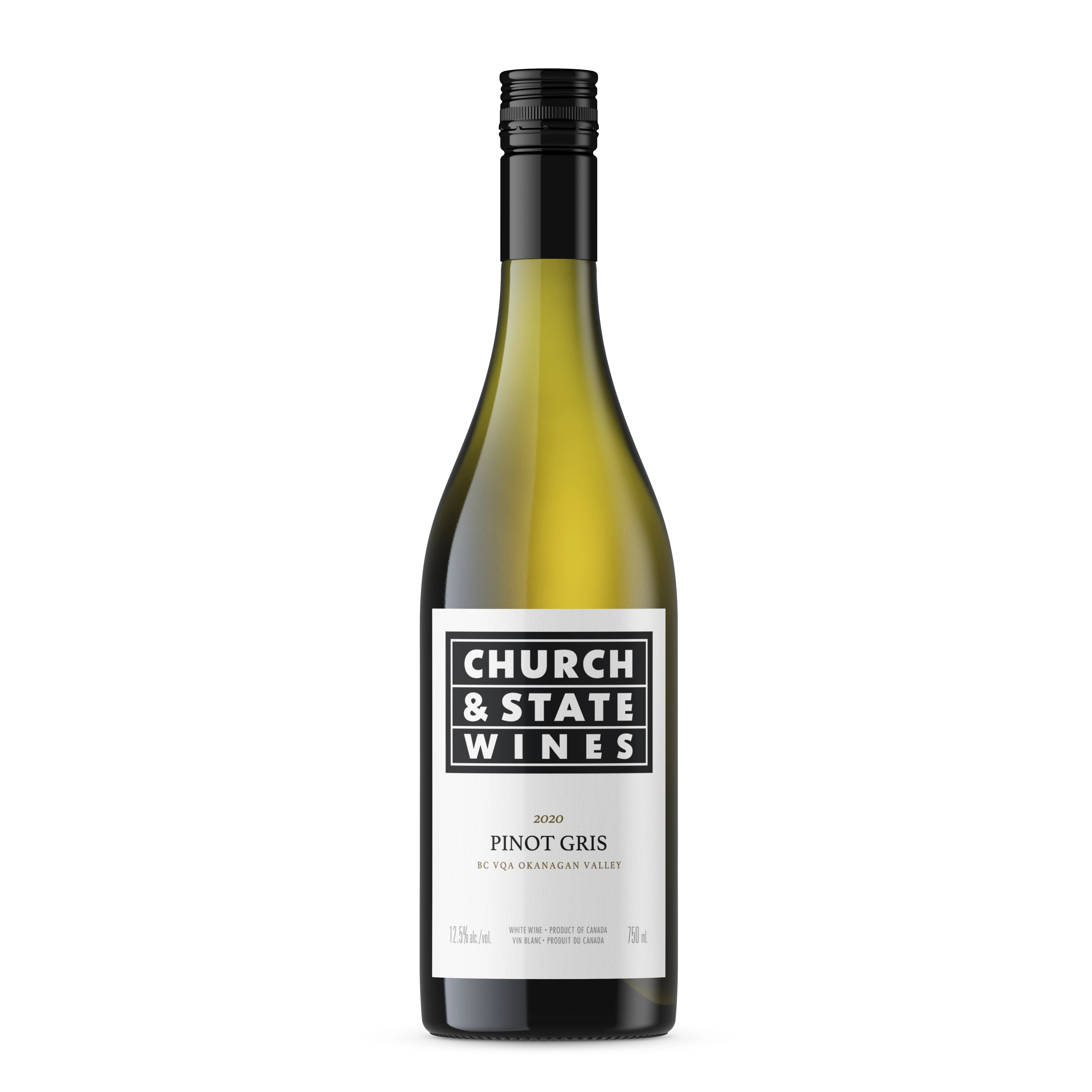 CHURCH & STATE PINOT GRIS 750ML