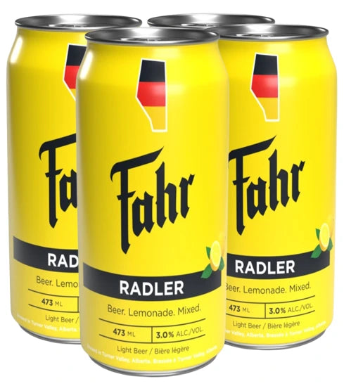 FAHR RADLER 473ML 4PK CAN