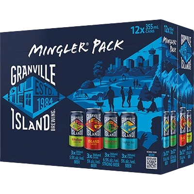 GRANVILLE ISLAND MIXER 355ML 12PK CAN