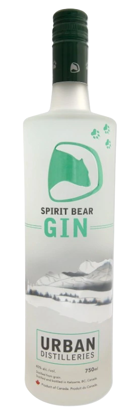 URBAN DISTILLERIES SPIRIT BEAR GIN 750ML